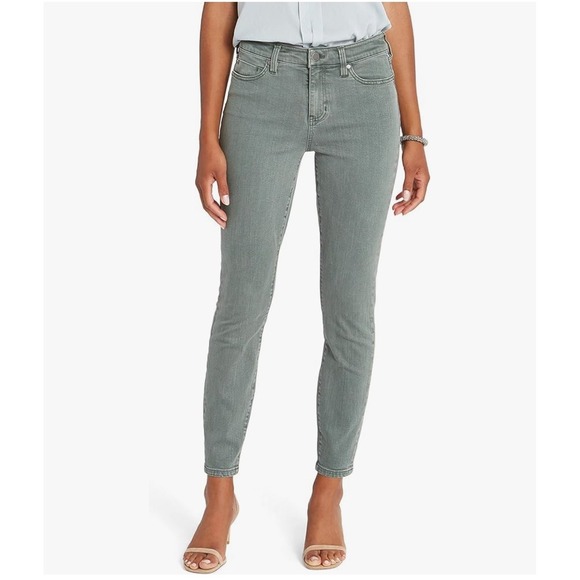 Liverpool for Nic + Zoe Olivewood Skinny Jeans, Size 4 - Picture 1 of 9